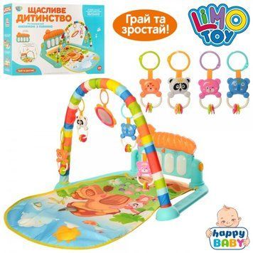 Килимок для немовляти "Щасливе дитинство", Limo Toy М 5469 M 5469 фото