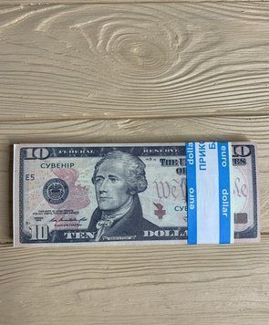 Сувенірні гроші 10$, 80 шт/уп 10$,-33706 фото