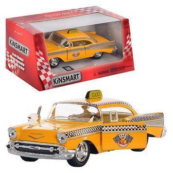 Машинка металева Chevrolet Bel Air Taxi 1957 Таксі, KT5360W 1:38 KT5360W-25538 фото