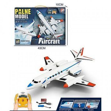 Літак PY198-2A радіокер., акум., їздить, USB, світло, кор., 43,5-31,5-10,5см. PY198-2A фото