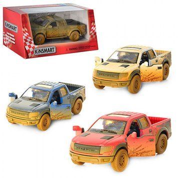 Машинка металева Ford F-150 Raptor KT5365W KT5365WY фото