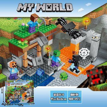 Конструктор Майнкрафт My World Покинута шахта (The Abandoned Mine), арт. 65008 65008 фото