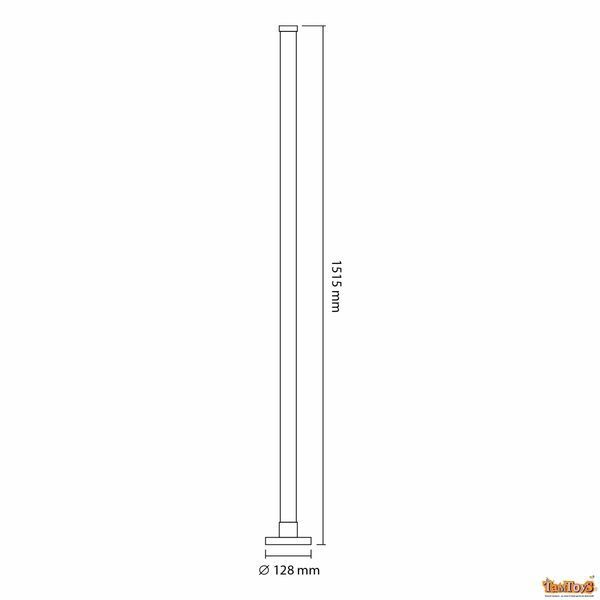 LED лампа підлогова VIDEX TF20 RGB 10W 27949-35660 фото