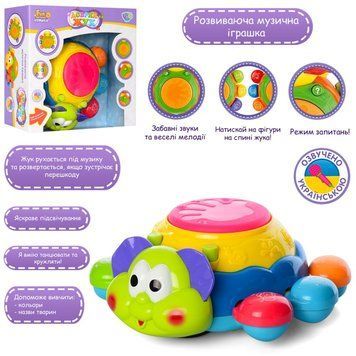 Розвиваюча гра "Танцюючий жук" Limo Toy 7259UA Укр 7259UA фото