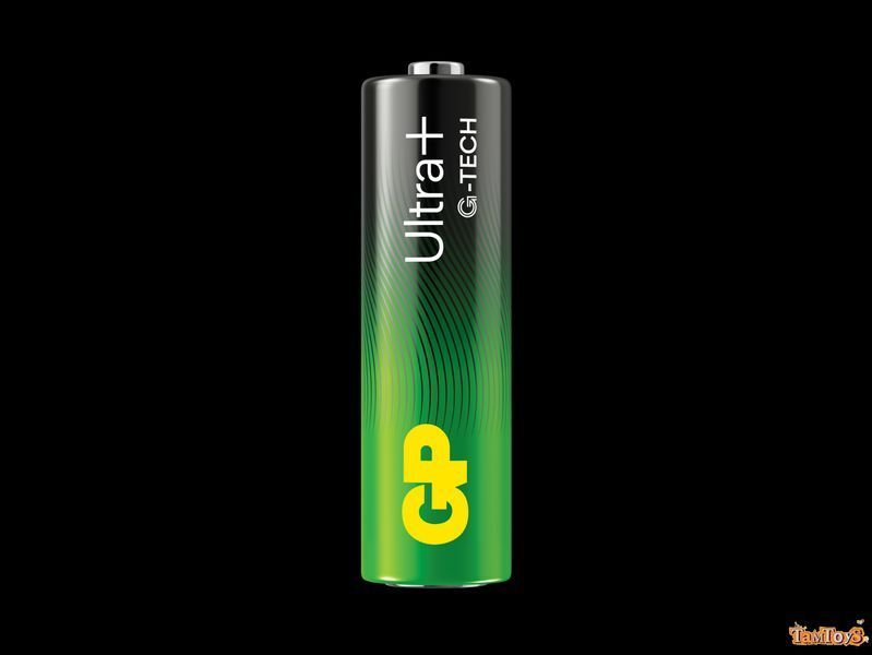 Батарейка GP AA Ultra Plus Alkaline 1.5V (LR6) Лужна, блістер 2 шт в упаковці 15AUP21-SB2-35966 фото