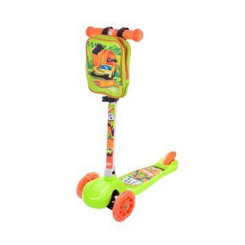 Дитячий триколісний самокат Hot Wheels LS2115, PU світло LS2115 фото
