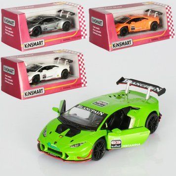 Машинка іграшкова KT5389 W "Lamborghini Huracan Lp 620-2 Super" KT5389W фото