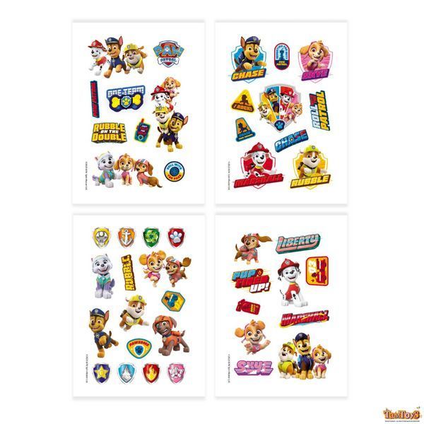 Набір дитячих тимчасових татуювань "Paw Patrol" 200435 "DoDo" 200435 фото