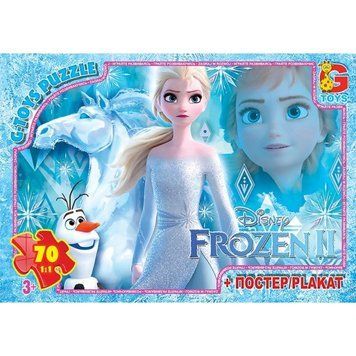 Пазли ТМ "G-Toys" із серії "Frouzen" (Льодяне Серце), 70 ел. FR028 FR028 фото