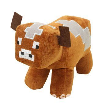 М'яка іграшка Майнкрафт Minecraft Корівка 00663-74 фото