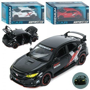 Машинка металева Honda Civic Type R AP-1878 АвтоСвіт, 1:32 AP-1878 фото