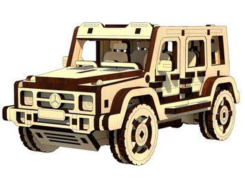 Дерев'яний конструктор MercedesG-Class UPZ-016 фото