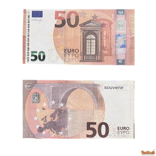 Сувенірні гроші 50&euro;, 80 шт/уп 50evro-33253 фото