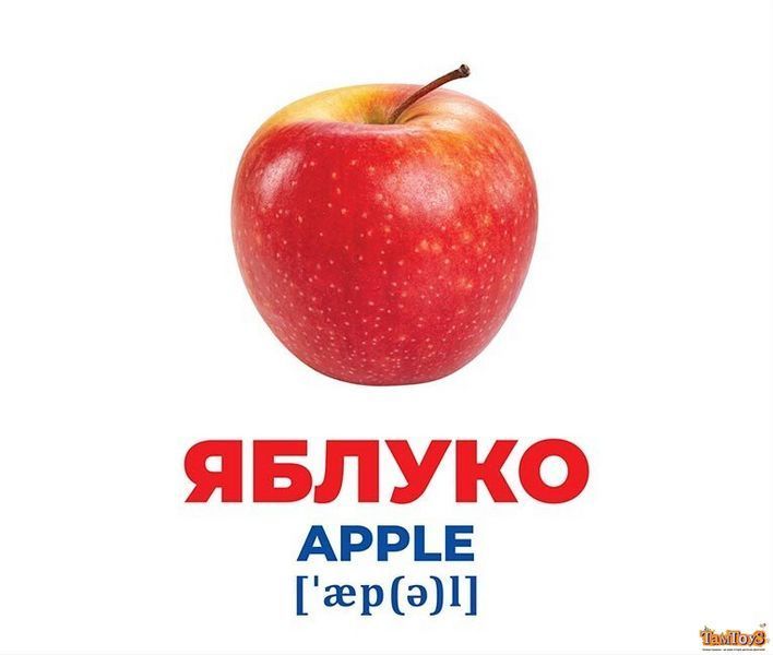 Геній з пелюшок. Фрукти та ягоди. Демонстраційний матеріал 10107195У фото