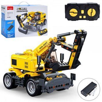 Конструктор SLUBAN M38-B1155 "Power Bricks": Ескаватор на радіокеруванні, 353 дет. M38-B1155 фото