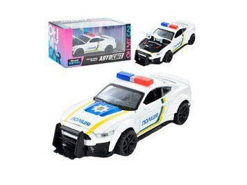 Металева машинка Ford Mustang 2015 Українська Поліція 1:32., АвтоСвіт, AS-2958 AS-2958 фото