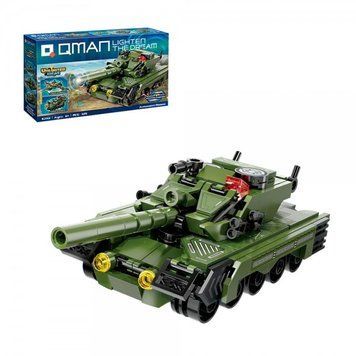 Конструктор Qman 42112 3в1 (військова техніка), 329 дет., кор., 31,5-19-5 см. 42112-34728 фото