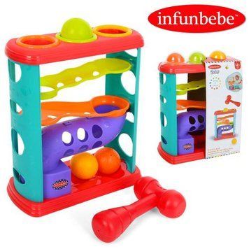 Розвиваюча гра з молоточком та кульками PL1021, infunbebe PL1021 фото