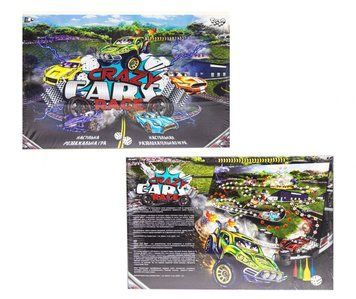 Настільна розважальна гра "Crazy Cars Race" ДТ-ИМ-11-29 фото