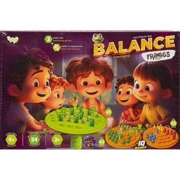 Розвиваюча настільна гра "Balance Frogs" велика BalF-01 фото