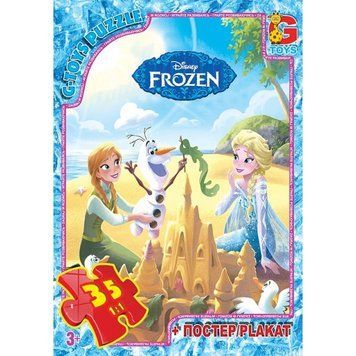 Пазли ТМ "G-Toys" із серії "Frouzen" (Льодяне Серце), 35 ел. FR010-34881 фото