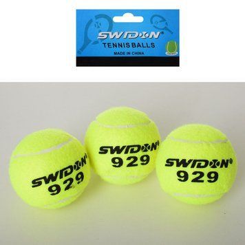 Тенісні мячі Swidon 929, 1 сорт. 3 шт. MS 1178-1-26533 фото