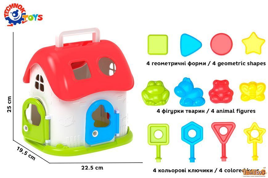 Іграшка "Будиночок ТехноК", арт.6719 6719-33690 фото