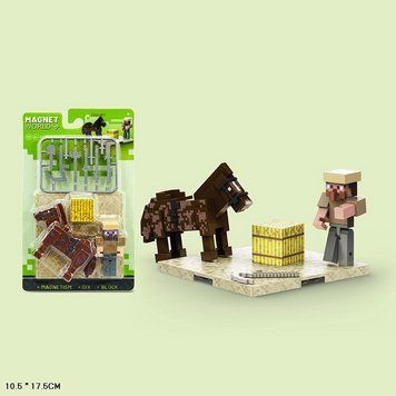 Герої Minecraft (Майнкрафт), арт. T9948 магнітні у наборі T9948 фото