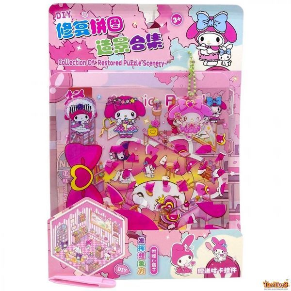 Набір наліпок Roombox Sanrio Magic Puzzle, Kuromi, Hello Kitty, My Melody, Cinnamoroll TT-102 фото