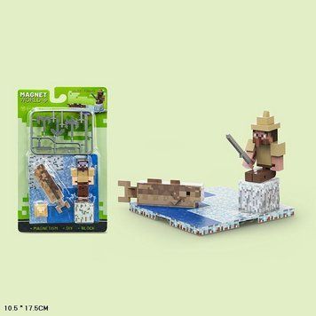 Герої Minecraft (Майнкрафт), арт.T9942 магнітні у наборі T9942 фото