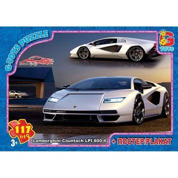 Пазли ТМ "G-Toys" із серії "Dream Garage" (Гараж Мрії), 117 ел. FW782 фото