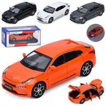 Металева машинка Zeekr 001, 1:28, DY668-69 DY668-69 фото