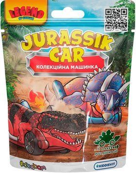 Колекційна машинка - JURASSIK CAR (у диспл.) 13/CN23 фото