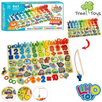 Деревяна іграшка Маленький Любознайко TreeToys MD 1948 MD 1948 фото