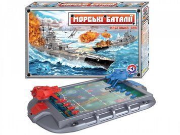 Настільна гра "Морські баталії ТехноК", арт.1110 1110 фото