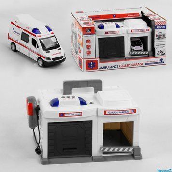 Гараж &laquo;Швидка допомога&raquo; рація, світло, звук, в коробці CLM-557 CLM-557 фото