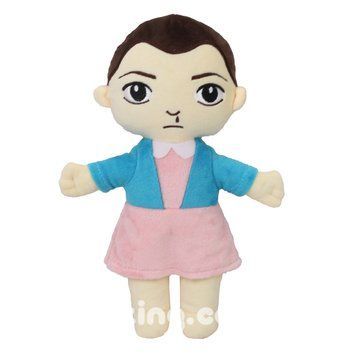 М&rsquo;яка іграшка Одинадцять, Джейн Айвс, Eleven, Дивні Дива, Stranger Things 26 см 00006-18 фото
