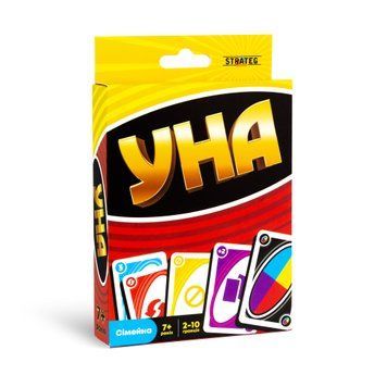Настільна гра Strateg УНА classic карткова українською мовою (30447) 30447 фото