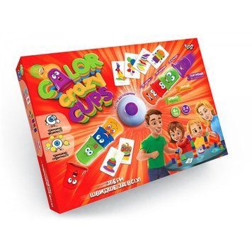 Настільна розважальна гра "Color Crazy Cups" укр (5) CCC-01-01U-23091 фото