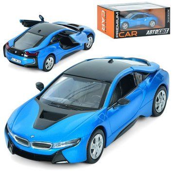 Металева машинка BMW i8 Coupe AP-1919 АвтоСвіт AP-1919 фото