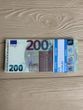 Сувенірні гроші 200&euro;, 80 шт/уп 200evro фото