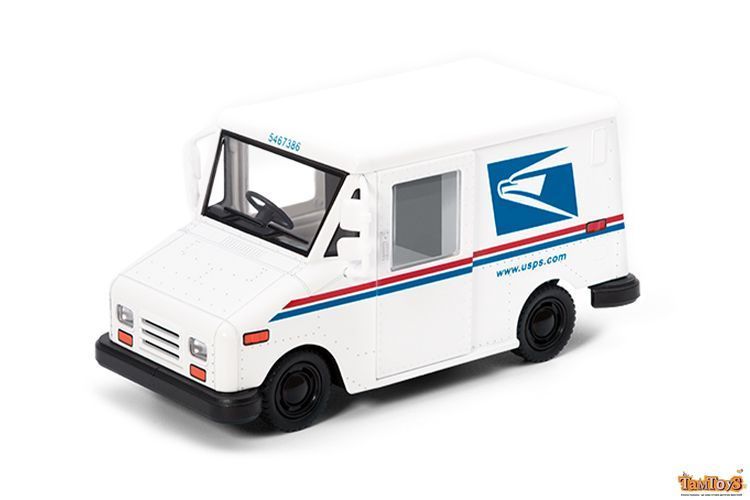 Машинка металева Поштова служба USPS LLV KT 5112 W KT5112W-25322 фото