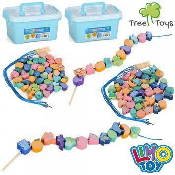 Деревяна іграшка Шнурівка TreeToys MD 0145 MD 0145 фото
