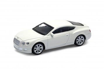 Машинка металева BENTLEY CONTINENTAL GT WELLY арт. 44036CW 1:43 44036 фото